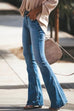 Margovil Distressed Bell Bottoms Skinny Denim Pants