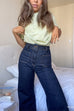 Margovil Straight Leg High Waist Pocketed Jeans