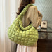 Margovil Lightweight Quilted Grid Puffer Tote Bag