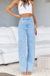 Margovil Distressed Wide Leg Boyfriend Denim Pants