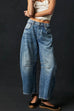 Margovil Mid Rise Barrel Leg Jeans