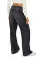 Margovil Casual Wide Leg Distressed Denim Pants