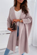 Margovil Open Front Long Sleeve Sweater Cardigans