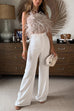 Margovil Fuzzy Feather Crop Tube Top