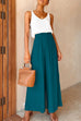 Margovil Elastic Waist Wide Leg Palazzo Pants